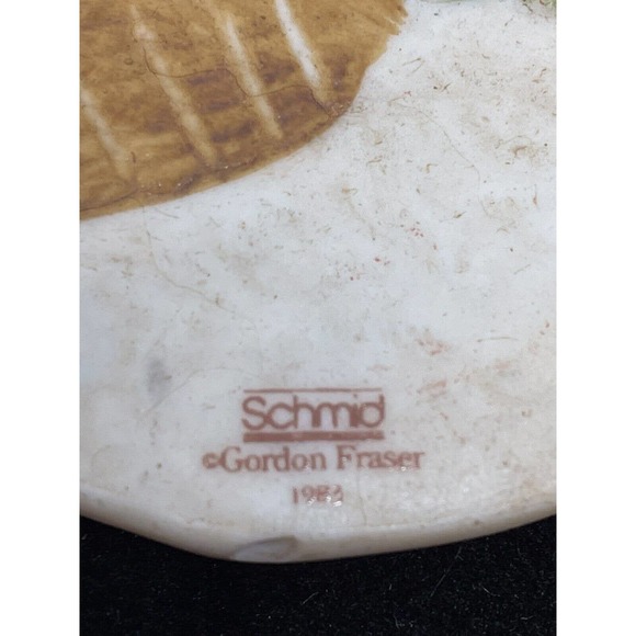 Vintage 1983 Schmid Gordon Fraser Christmas Tree Ornament Canadian Goose Wreath - Picture 4 of 6